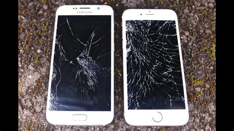 iphone 6 vs samsung galaxy s6 drop test|Drop Test: Galaxy S6 edge vs iPhone 6 .